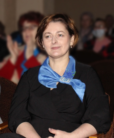 Председатель районного БСЖ Елена Чаюкова делится впечатлениями от встречи с Президентом
