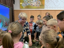  Выездное музейное занятия «Священная память войны» в ГУО «Козельский УПК детский сад-средняя школа»