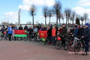 Велопробег, приуроченный Дню памяти жертв Хатыни