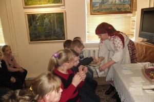 Музейное занятие. Широкая Масленица