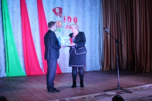 Награждение к 100-летию ВЛКСМ