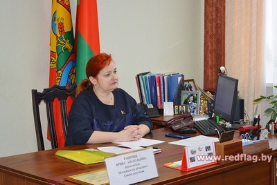 Выездной прием граждан в Краснополье  провела председатель Могилевского областного Совета депутатов Ирина РАИНЧИК