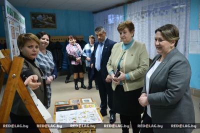 Творческий отчет с подведением итогов Турьевского сельсовета состоялся  в Почепах