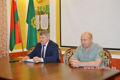 Встреча председателя райисполкома с молодыми специалистами лесхоза