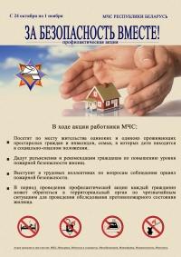 Профилактическая акция «За безопасность вместе!»