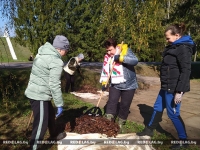 Краснопольчане принимают активное участие в республиканском субботнике