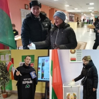 Краснопольчане продолжают приходить на участки для голосования