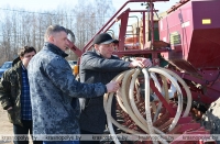 Готовность сельскохозяйственной техники в ОАО «Краснопольский» к весенним полевым работам