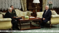 Лукашенко - Белоусову: Беларусь выполняет свои обязательства по охране рубежей Союзного государства