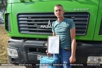 Андрей Алексеенко перевез свыше 2000 тонн зерна нового урожая
