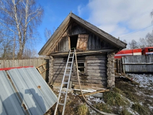 Пожар бани
